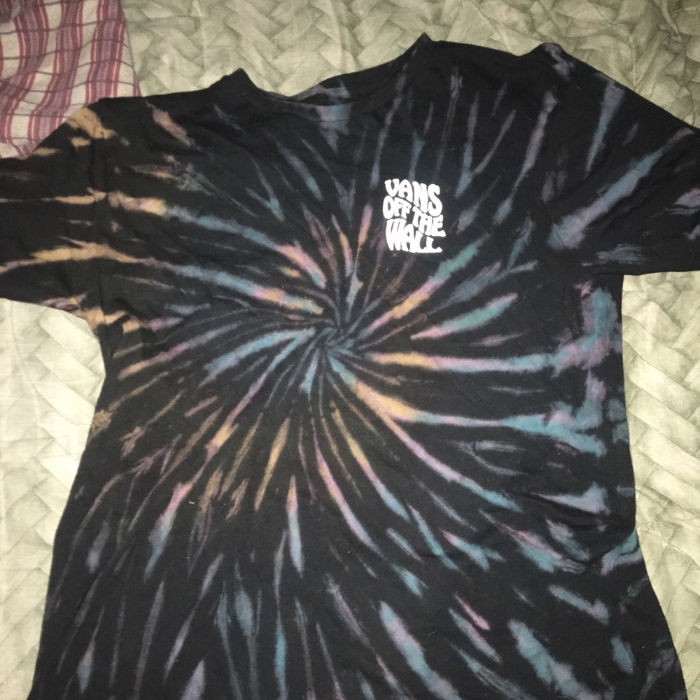 Vans tie dye shirt